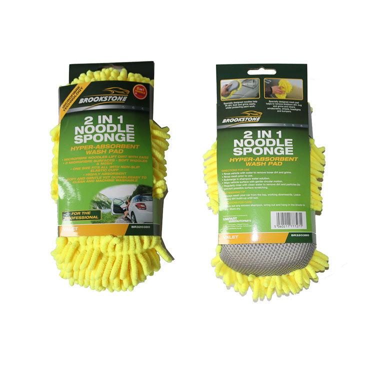 manufacturer microfiber quick drying exponja car wash cleaning sponge