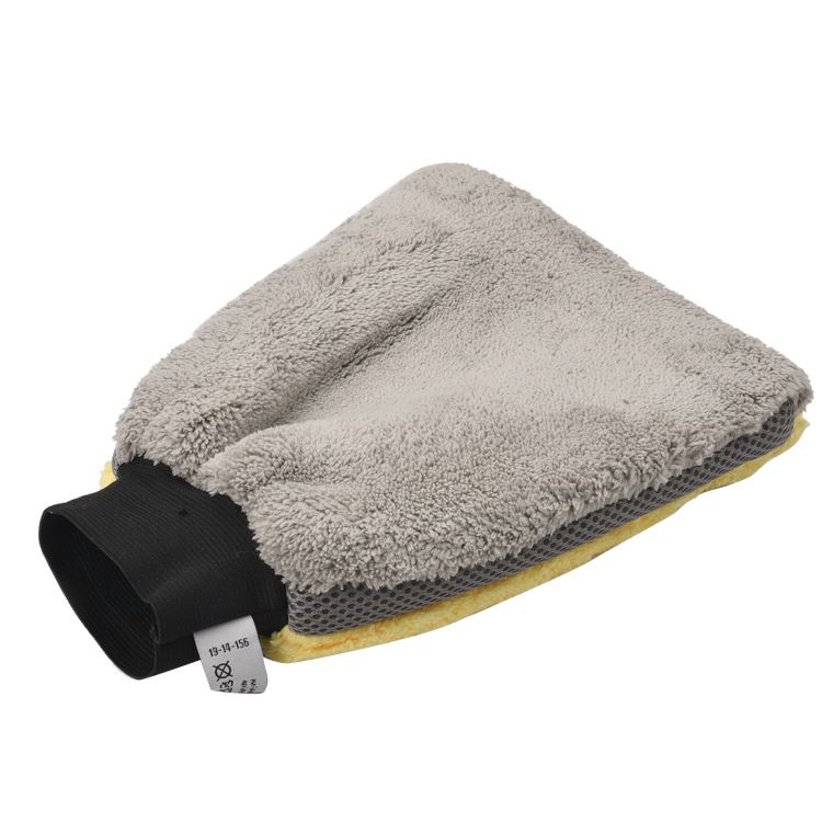 High Quality Auto Cleaning Wholesale Soft Microfiber Plush Wash Mitt