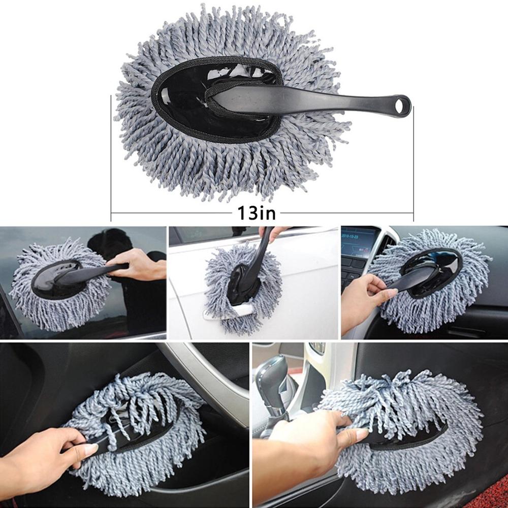 7 in 1 Car wash detailing cleaning kit set with fabric bag sponge towel brush
