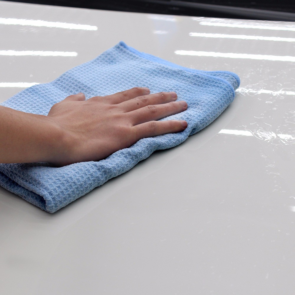 High quality Waffle Weave Microfiber car Drying Towel