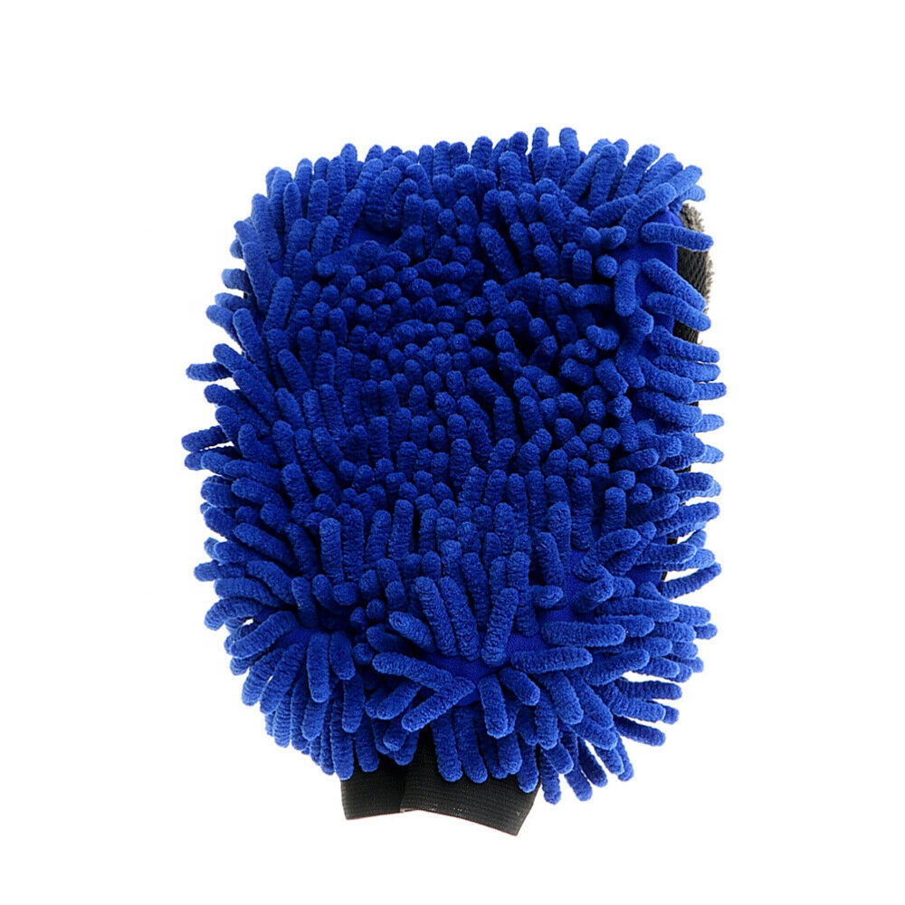 microfiber guante de lavodo chenille waschhands chuh auto glove car wash cleaning mitt