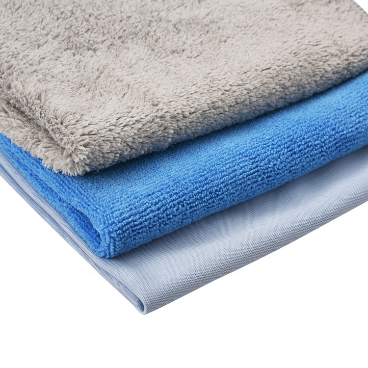 Auto Care microfiber cleaning cloth set polishing microfiber drying towel