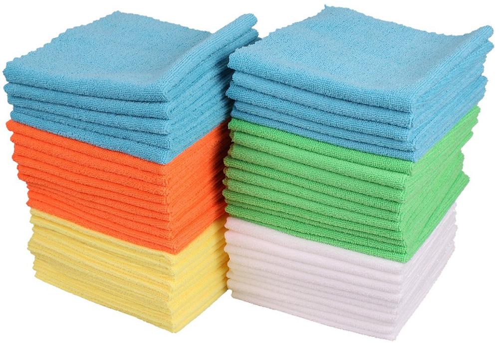Edgeless Microfiber Car polishing wash towel Cleaning Cloth