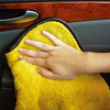 China Whosale 1200gsm Plush Car Buffing Polishing Towel Microfiber Cleaning Cloth