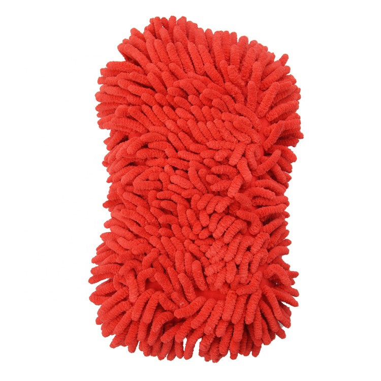 Great durability microfibre sponges ultimate microfiber chenille car wash sponge