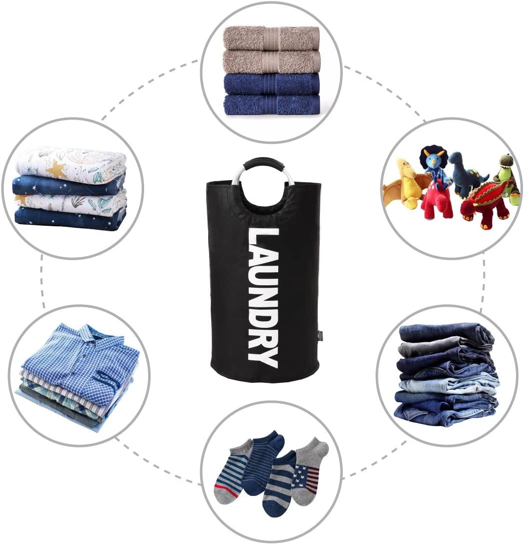 600D Fabric Collapsible Folding Large Laundry Bag for household usage