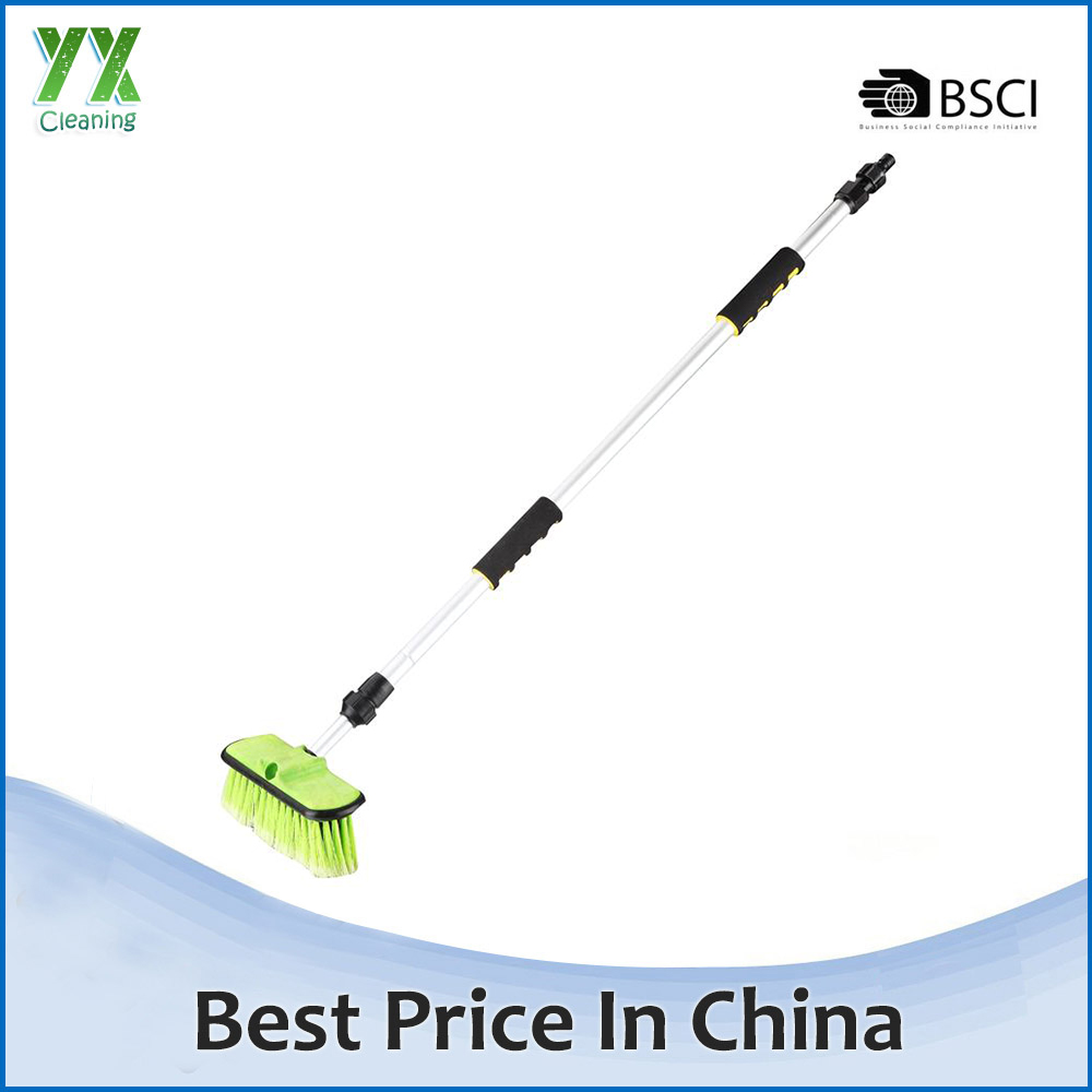2020 newly design telescopic car tire rotary cleaning brush