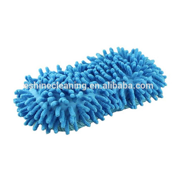 manufacturer best price 8 shape chenille car wash cleaning sponge