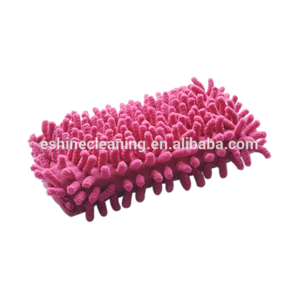 Microfiber chenille car cleaning sponge