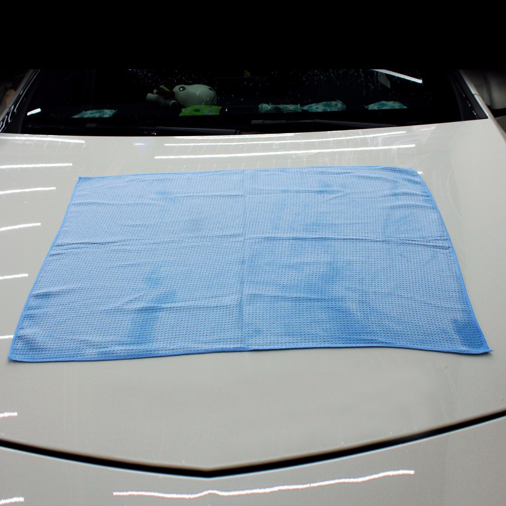 High quality Waffle Weave Microfiber car Drying Towel