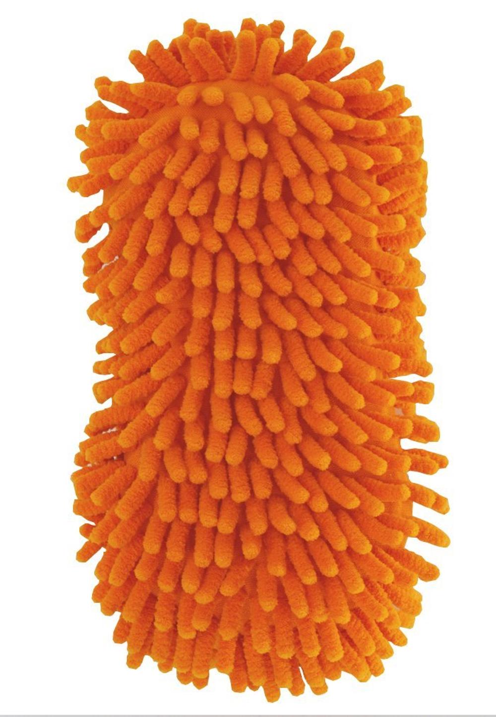 Orange Light Weight Car Care Sponge Microfiber Wash Sponge